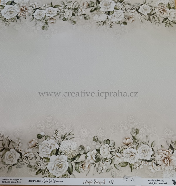 ScrapAndMe SimpleStory4  07/08 30.5x30.5cm 250g/m2